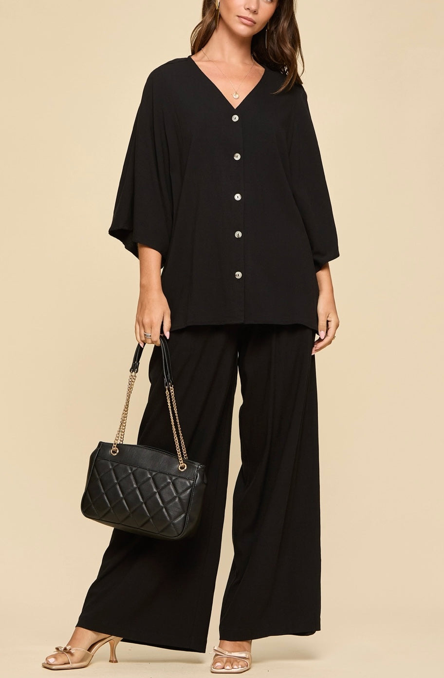 Horizons Two Piece Linen Set