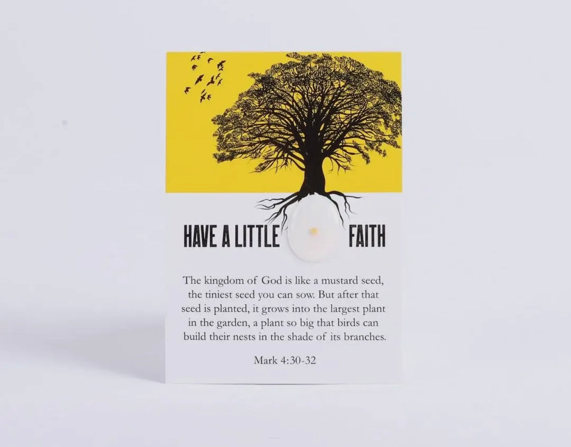 Mustard Seed Of Faith Card