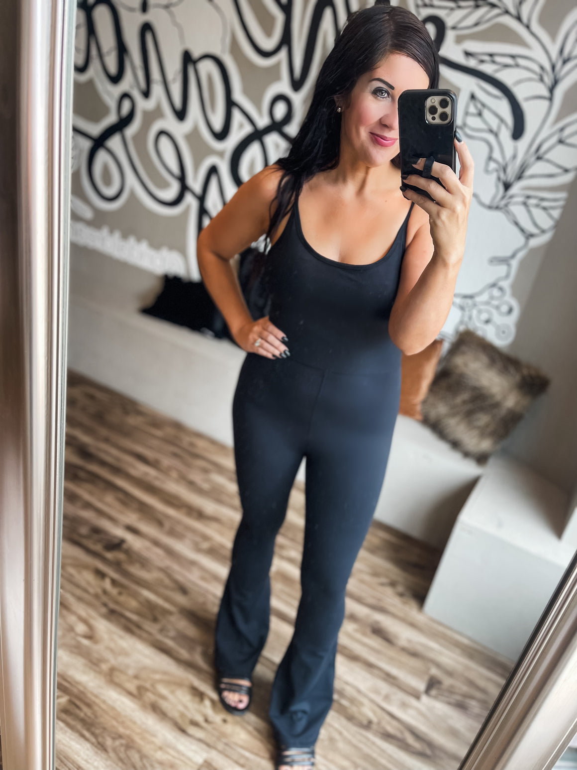 Everyday Babe Lux Flare Jumpsuit