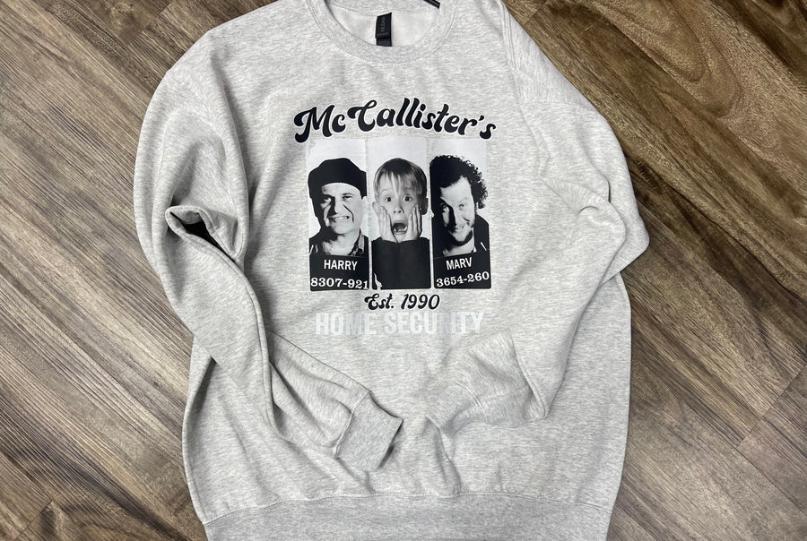 PBF McCallister Home Security Crewneck
