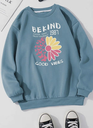 Be Kind Graphic Sweatshirt