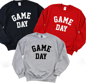 Game Day Graphic Sweatshirt (3 Colors) Youth & Adult