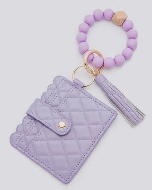 Even If Jessica Quilted Wrist Wallet (2 Colors)