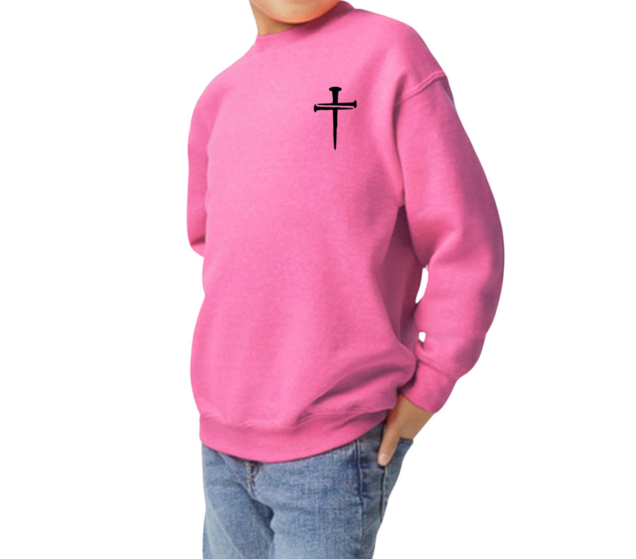 Faith Pink Graphic Sweatshirt