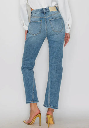 Drew Tummy Control High Rise Straight Jean (Standard & Extended)