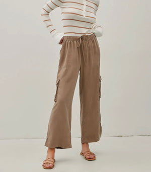 Anna Tencel Cargo Pant (2 Colors)