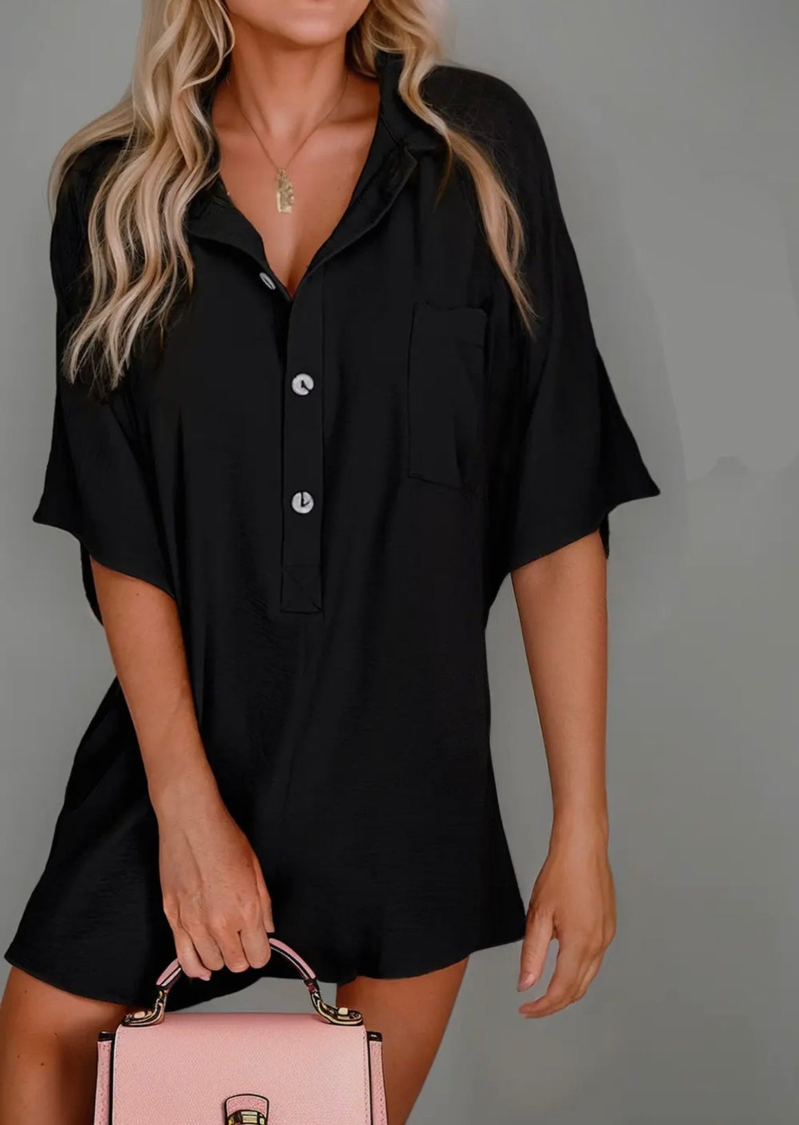 Can't Stop Me Black Romper