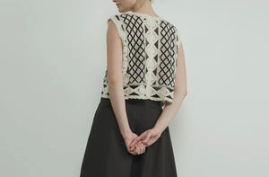 Shawna Crochet Detail Top