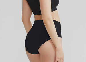 Sage Seamless Black Shaping Brief