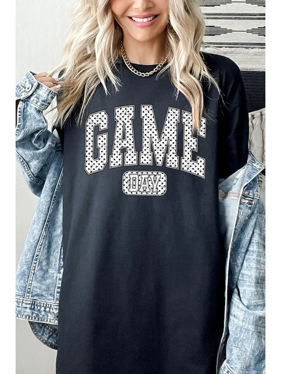 Game Day Polka Dot Tee