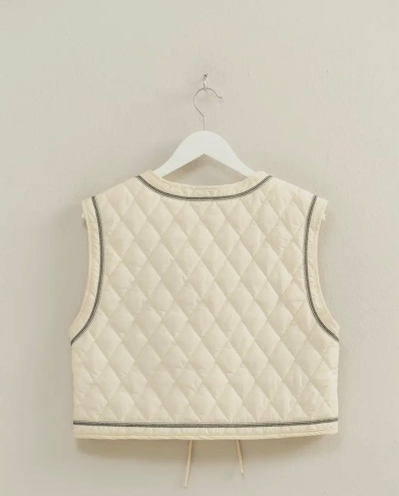 Miss Embroideted Vest