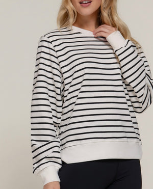 Kiegan Striped Top (Extended Size)