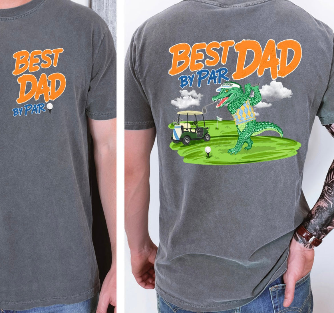 Best Dad By Par Tee