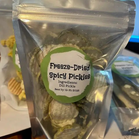 Snacky Snack Freeze Dried Pickles (Multiple Options)
