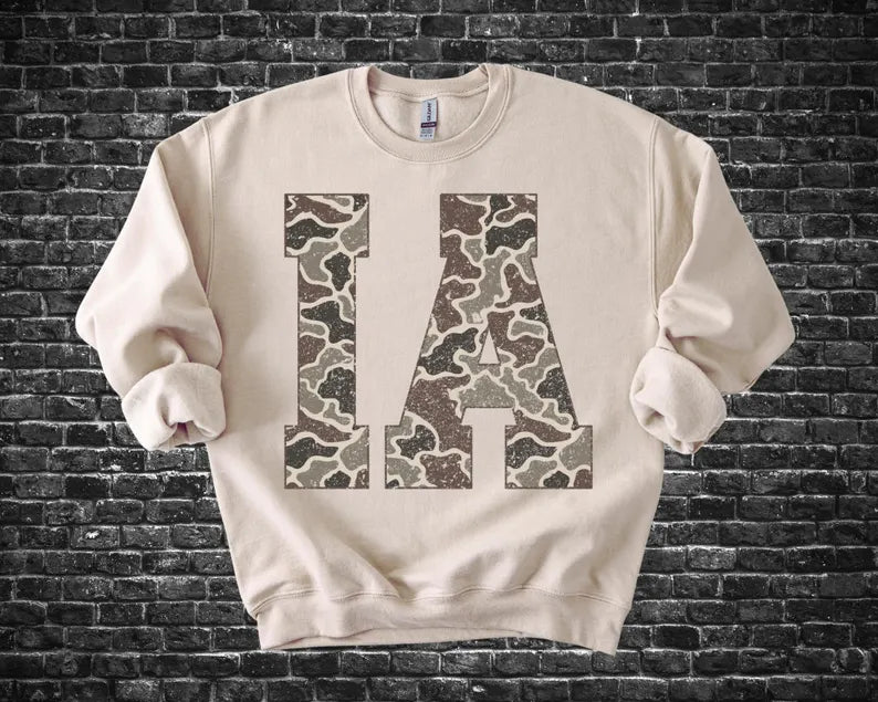 IA Camo Crewneck