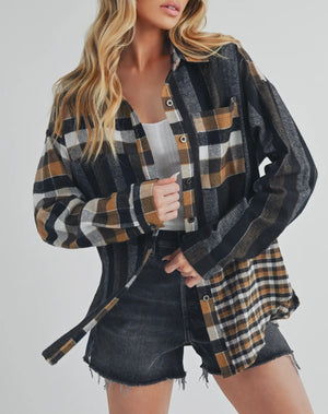 Luna Plaid Flannel Shirt