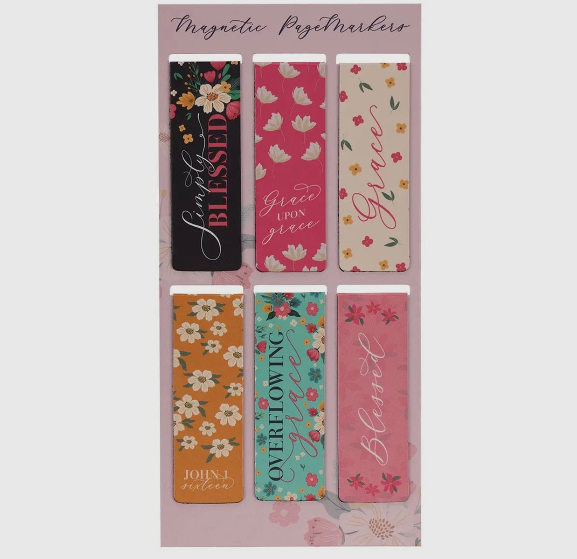 Magnetic Book Marks (6 Options)