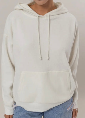 Beau Brushed Fleece Hooded Top