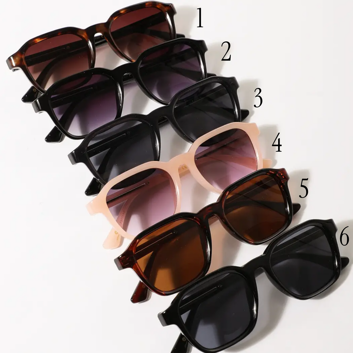 Sunshine Eyes Sunglasses (Multiple Options)