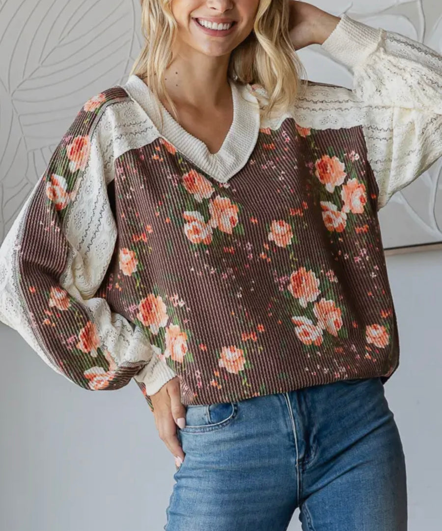 Harlow Floral Top