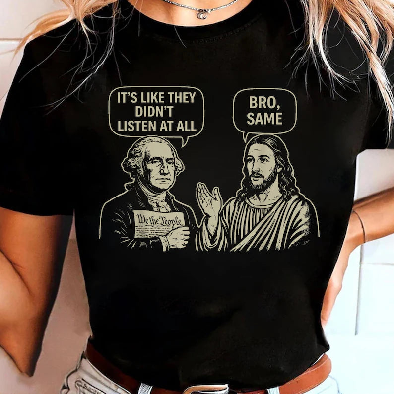 George & Jesus Tee