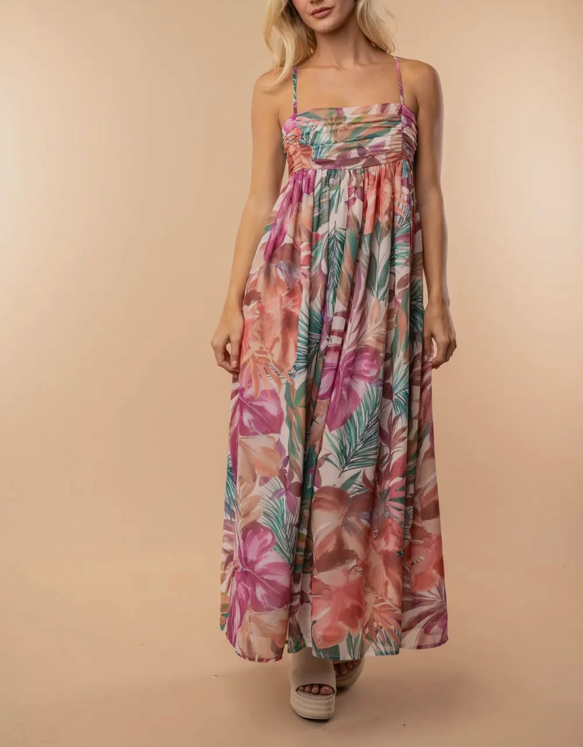 Havana Floral Print Dress