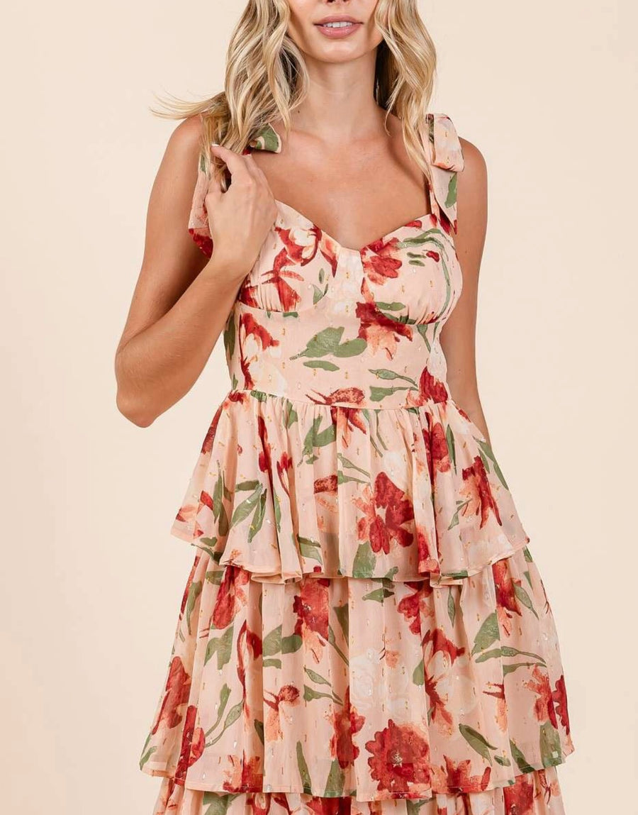 Holland Floral Ruffle Dress