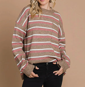 Taryn Striped Sweater