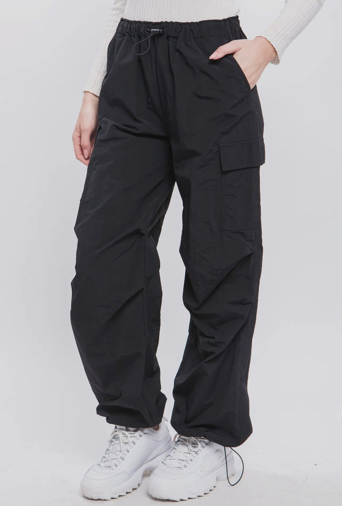 Black Parachute Cargo Pant