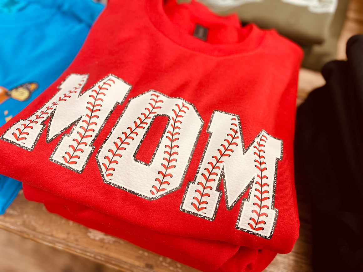 Mom Baseball Sweatshirt