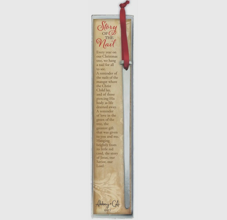 Christmas Nail Story Ornament