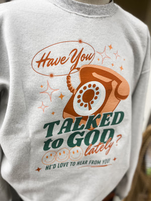 Double Sided Share Your Faith Reversible Crewneck