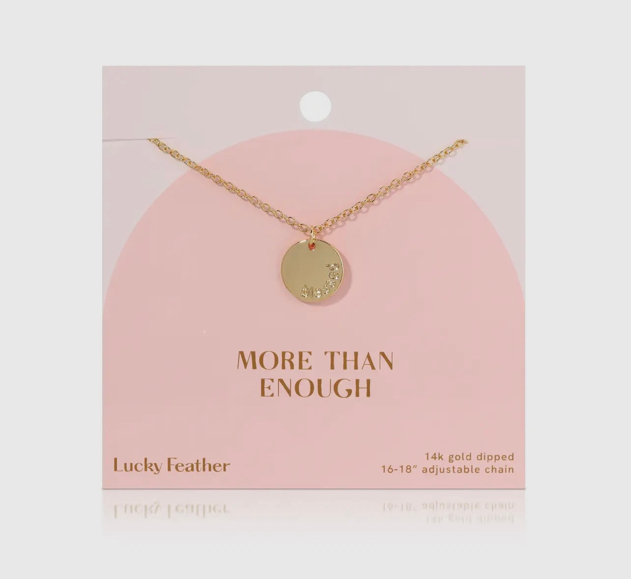 PBF More Than Enough Necklace