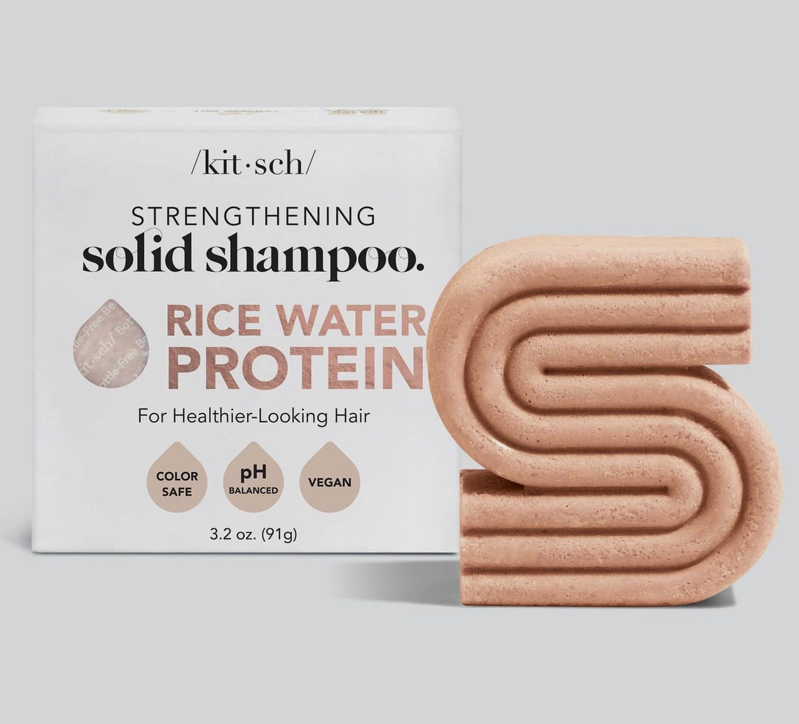 Kitsch Rice Water Protein Hair Growth Shampoo or Conditioner Bar