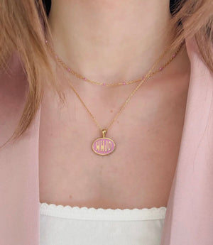 WWJD Pink Necklace Set