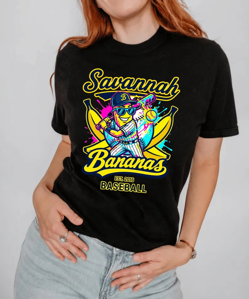 Savannah Bananas Baseball Colorful (Youth & Adult)