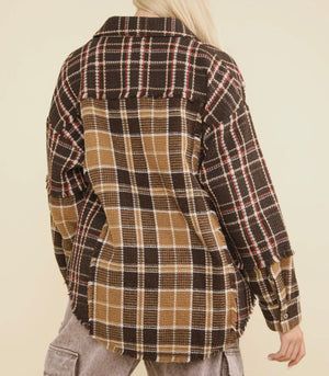 Fall Feels Plaid Shacket