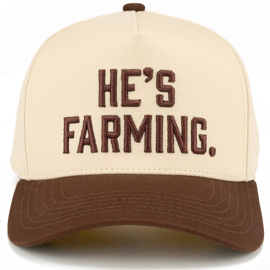 He's Farming Hat