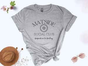 Mat Side Mat Club Social Club Graphic Tee