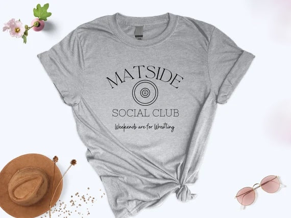 Mat Side Mat Club Social Club Graphic Tee