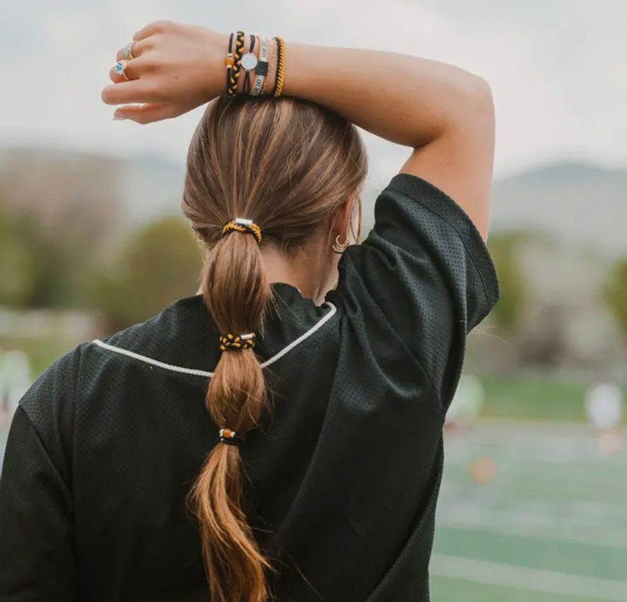 Game Day Hair Tie/Bracelet Sets (3 Colors)