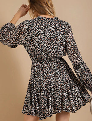 Annie Animal Print Dress