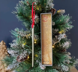 Christmas Nail Story Ornament