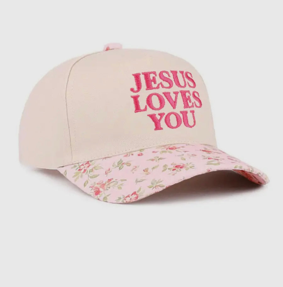 Jesus Loves You Hat (2 Colors)