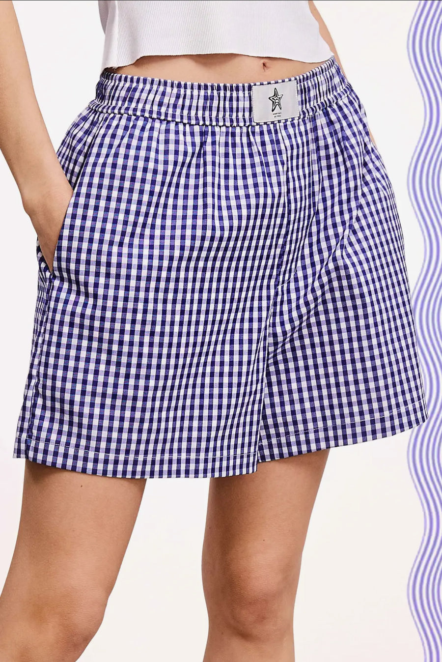 American Honey Gingham Checkered Short (2 Colors)