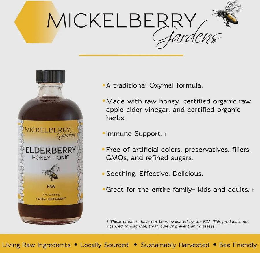 Elderberry Honey Tonic 4oz