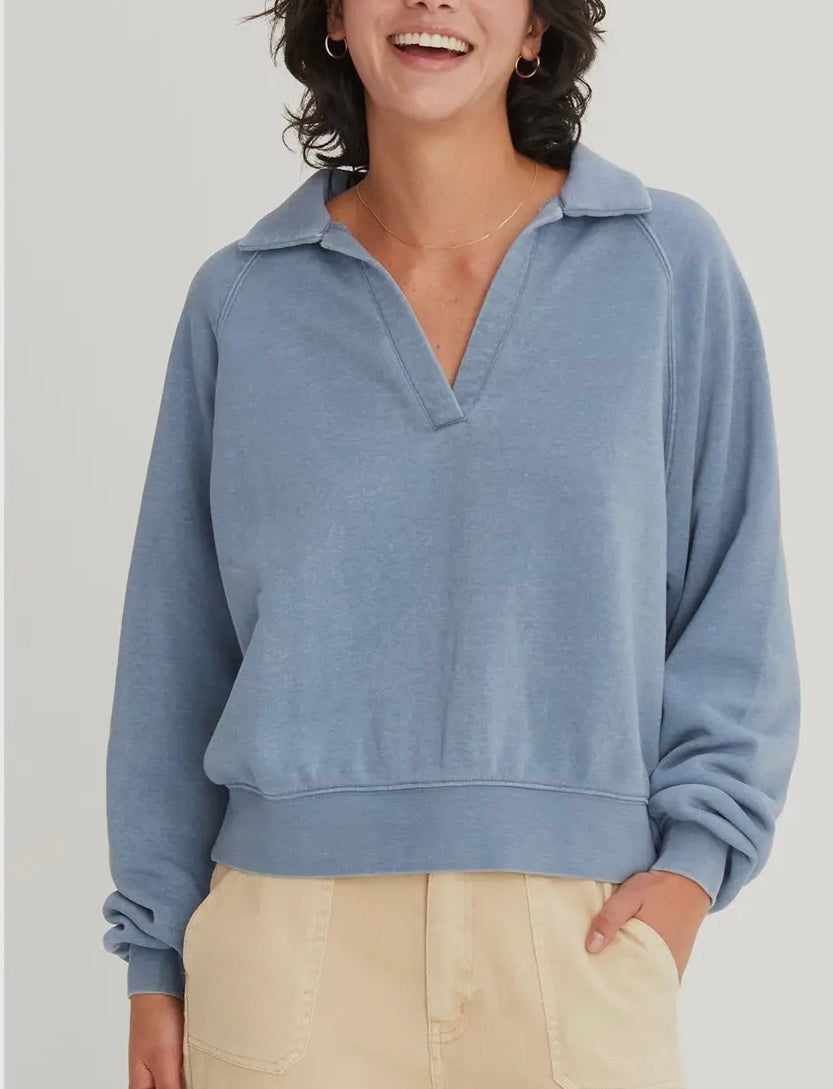 Ocean Eyes Collard Sweatshirt Vibe (2 Colors)