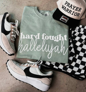 Hard Fought Hallelujah Graphic Tshirt