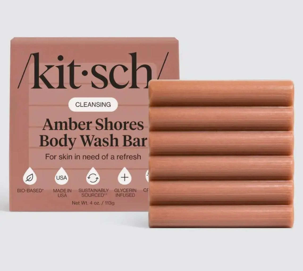 Kitsch Amber Shores Body Wash Bar