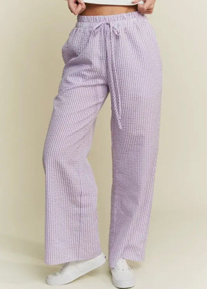 Vance Gingham Boxer Pants (2 Colors)